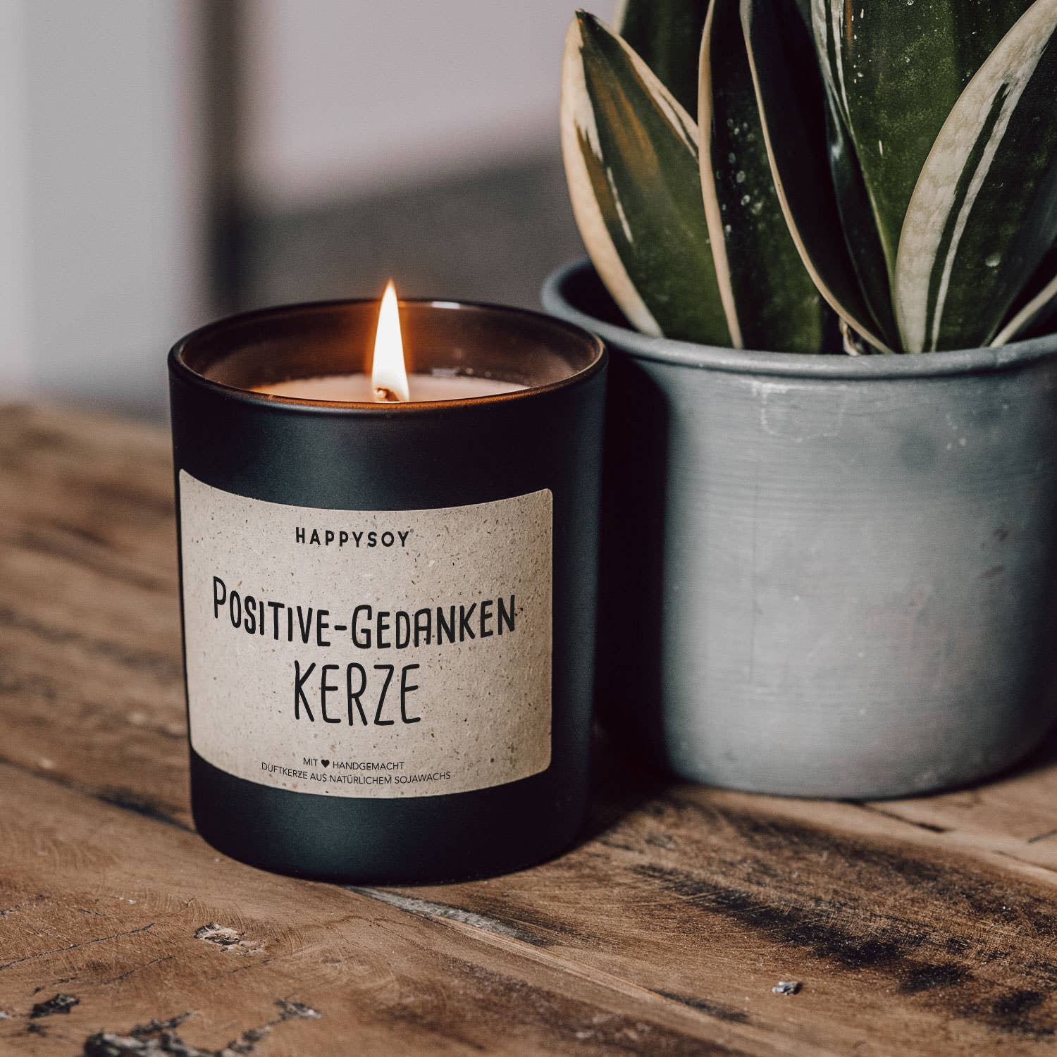 Duftkerze | Positive-Gedanken-Kerze