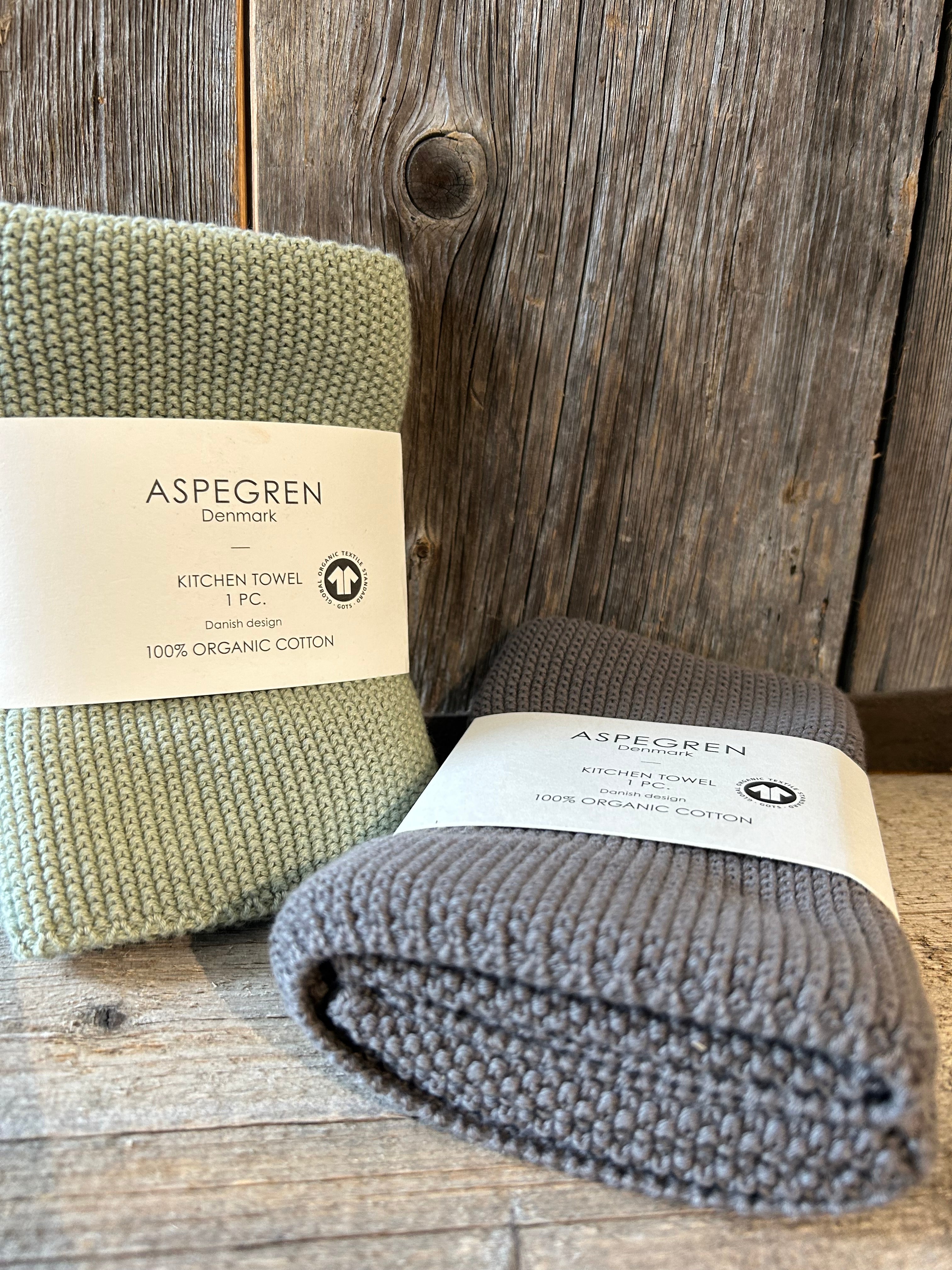 Aspegren Handtuch "Strick Mokka"
