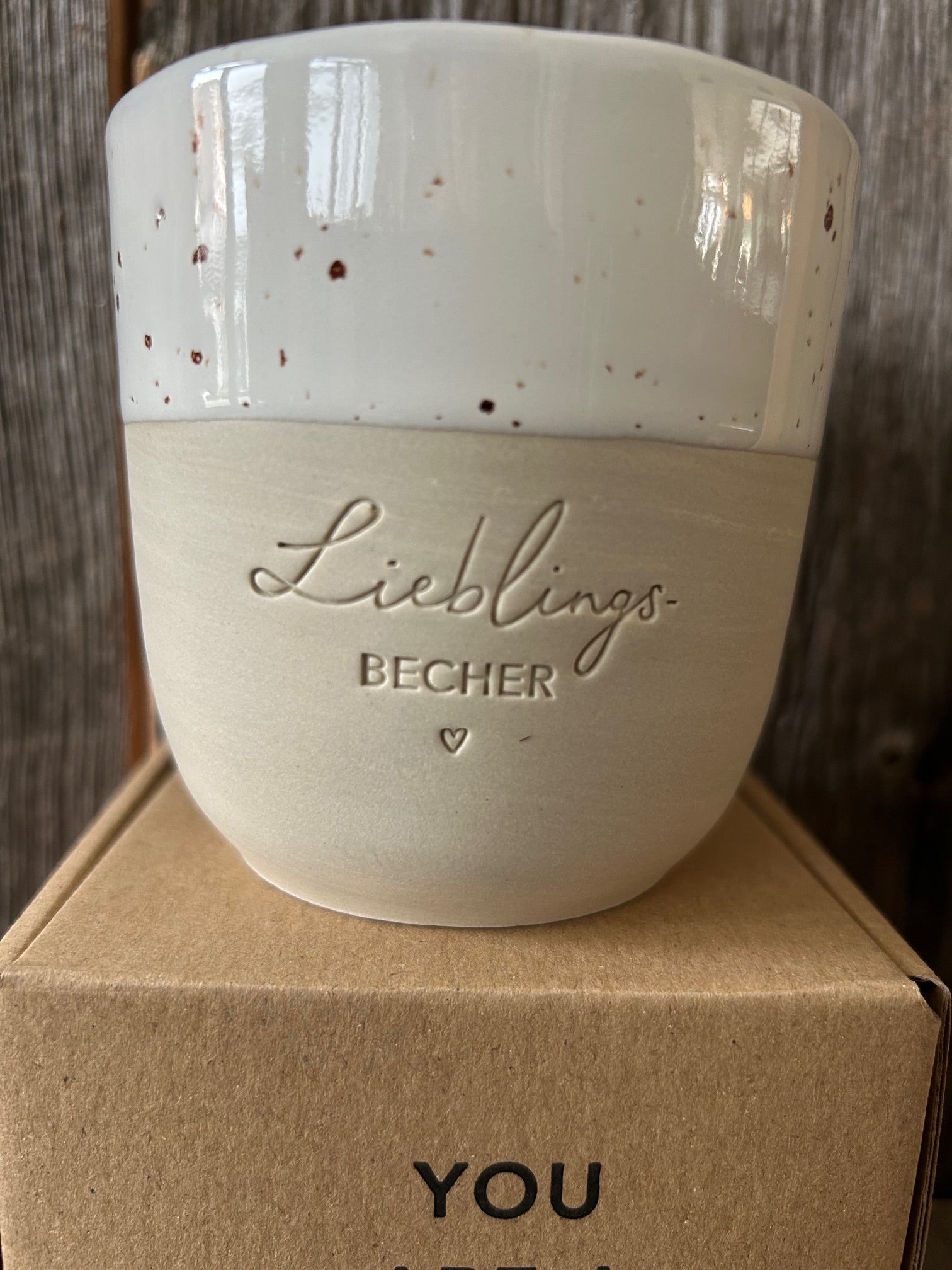Eulenschnitt Tasse Lieblingsbecher