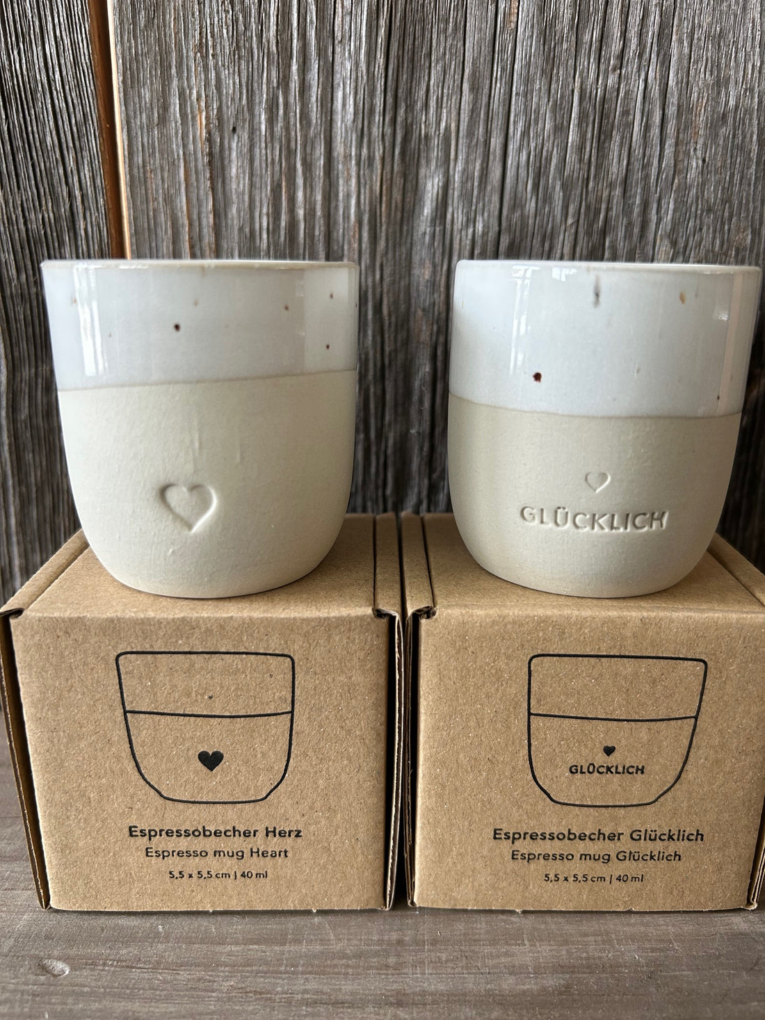 Eulenschnitt Espresso Tasse Glücklich