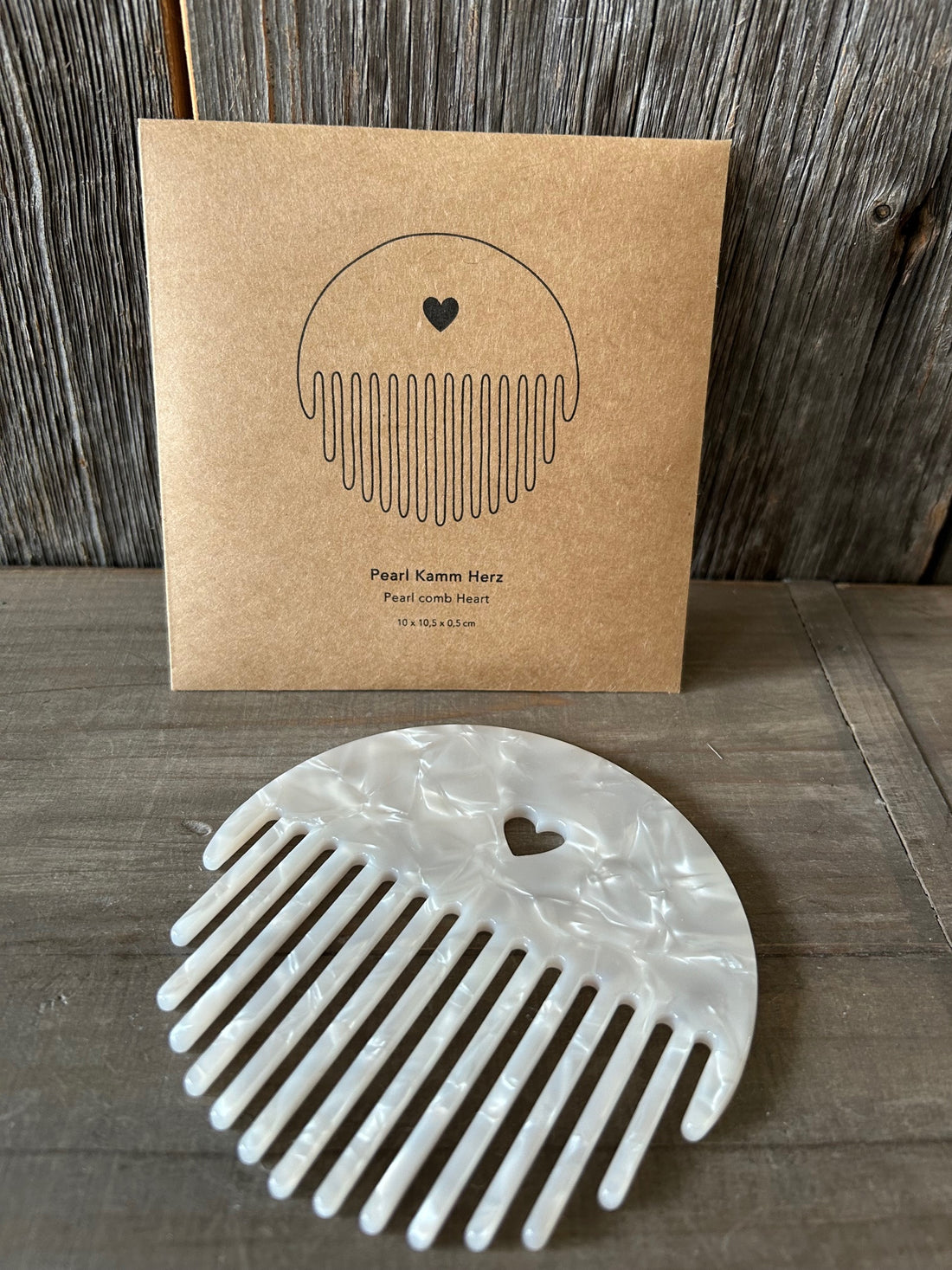 Eulenschnitt Kamm Herz