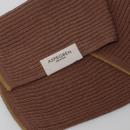 Aspegren Geschirrtuch - Strickt - Ripple - Rootbeer: 26 x 26 cm