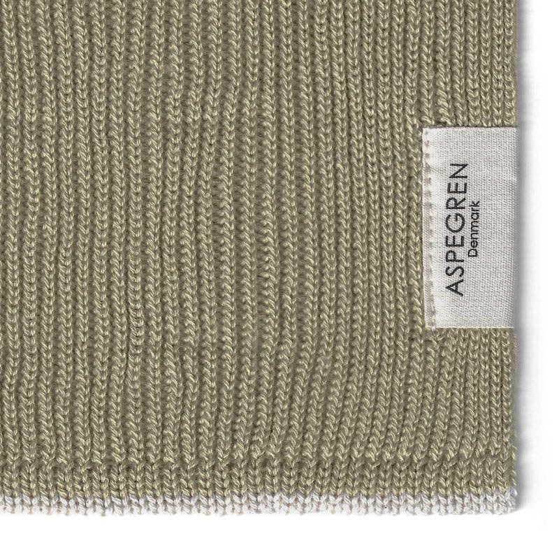 Aspegren Geschirrtuch - Gestrickt - Ripple - Pampas: 26x26 cm
