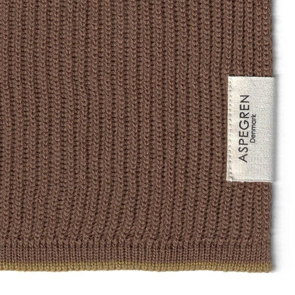 Aspegren Geschirrtuch - Strickt - Ripple - Rootbeer: 26 x 26 cm
