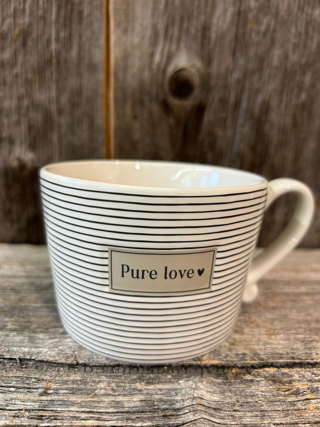 Bastion Collection Kaffee-Tasse gross &quot; Pure Love&quot;
