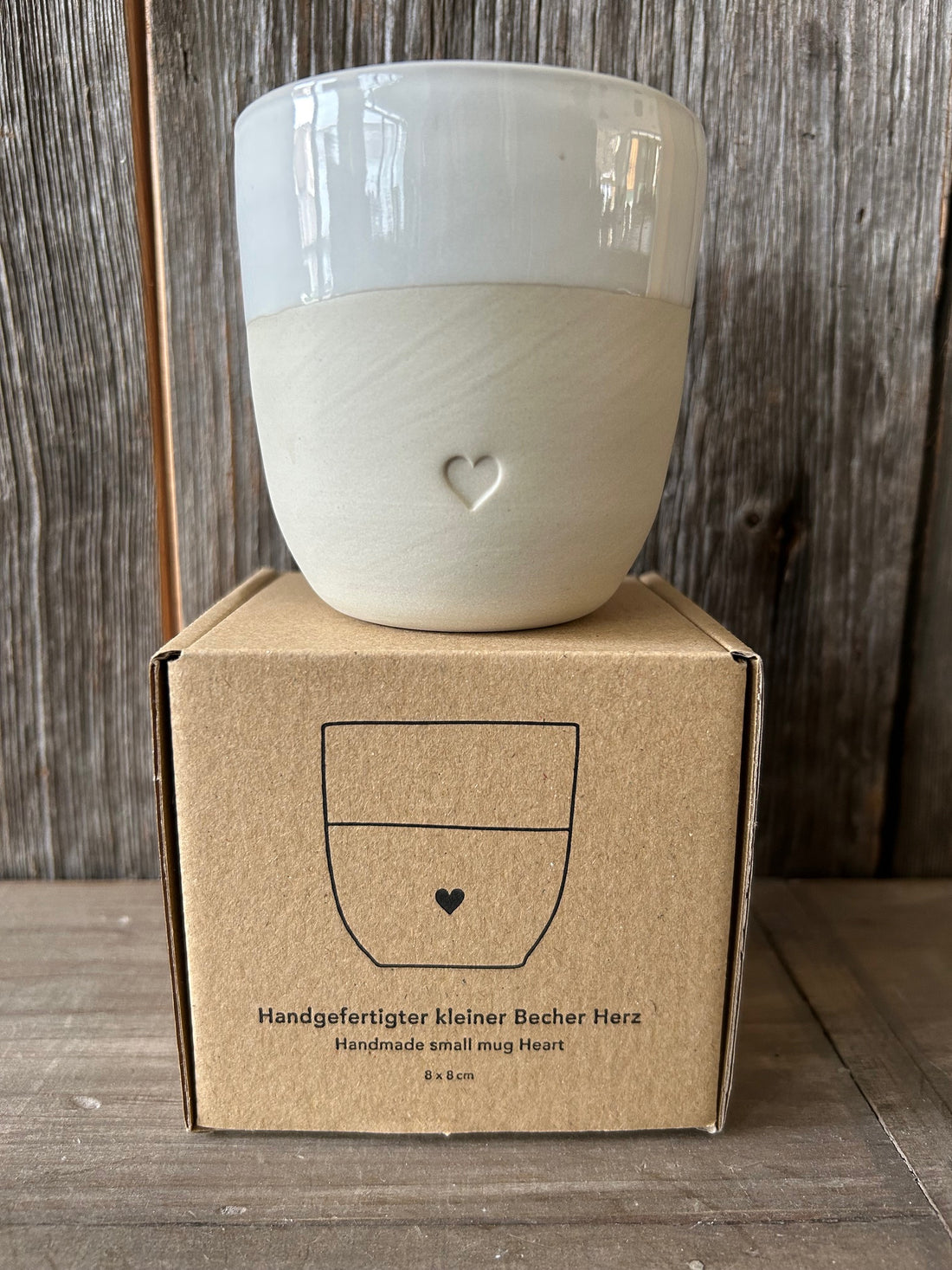 Eulenschnitt Kleine Tasse Herz
