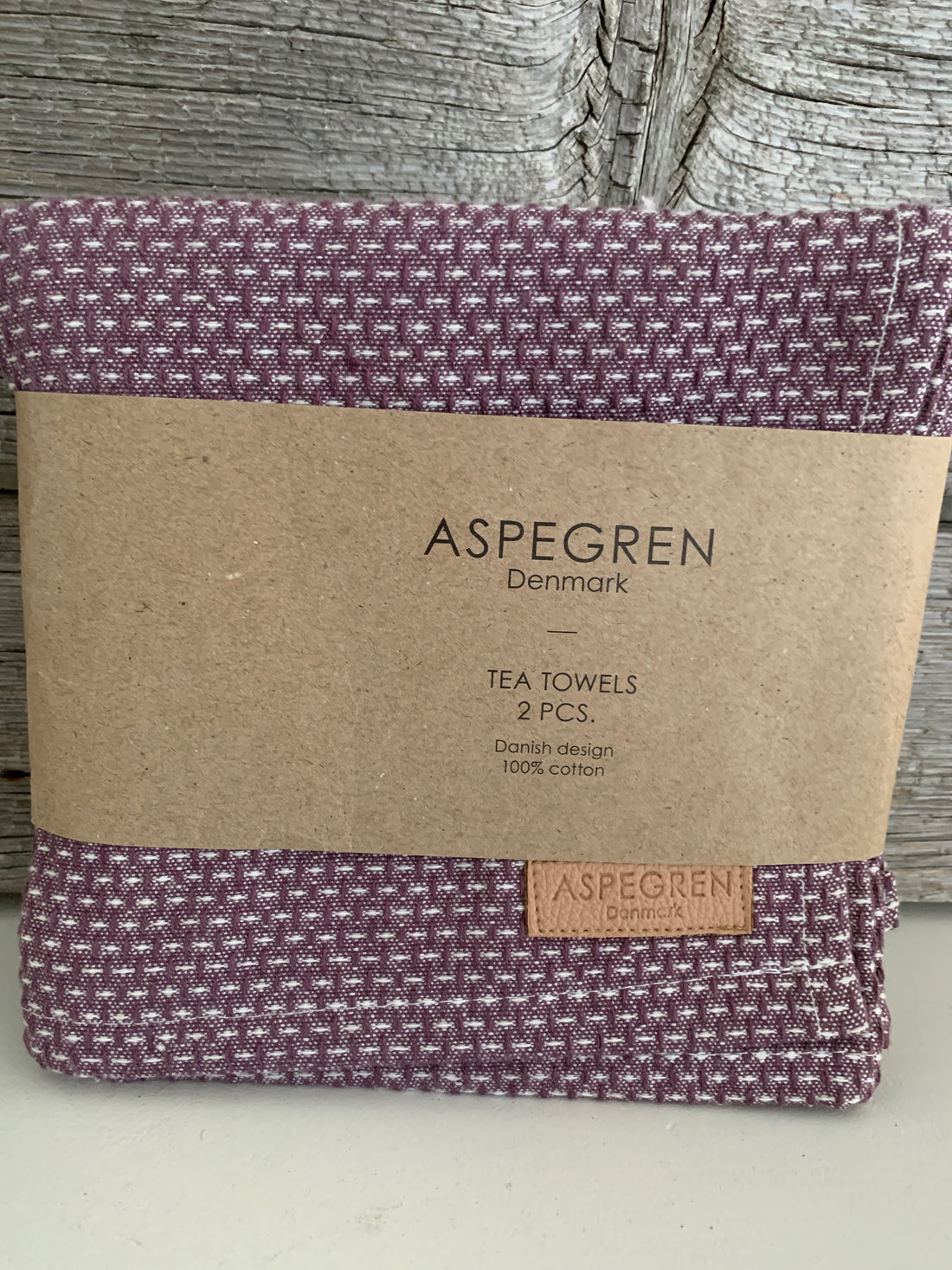 Aspegren Handtuch " DUO Bordeaux"