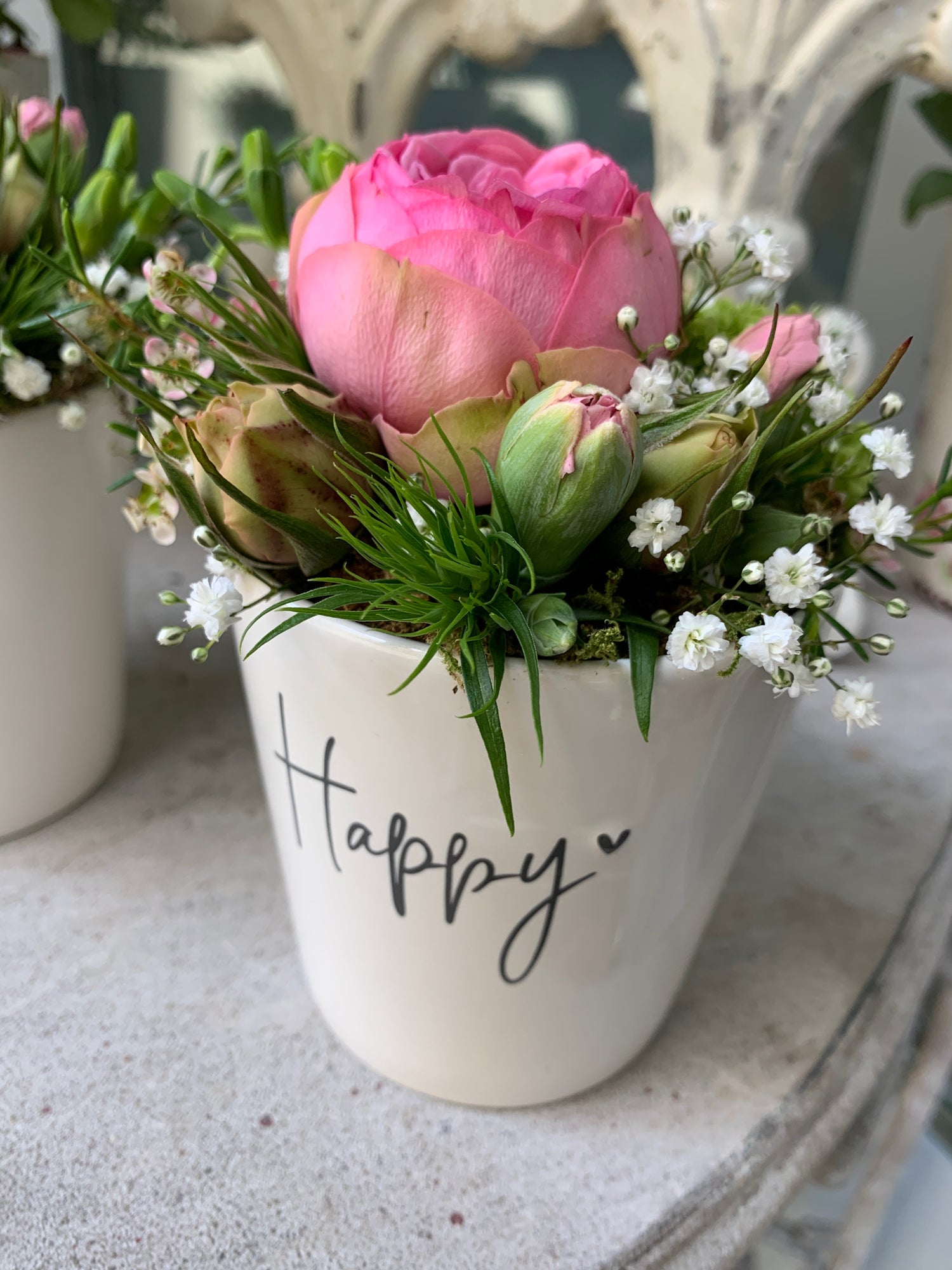 Blumengesteck &quot;Happy&quot;